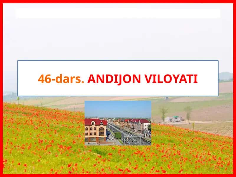 ANDIJON VILOYATI 1