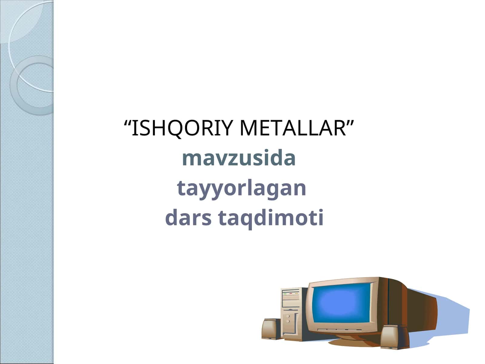 Ishqoriy metallar 1