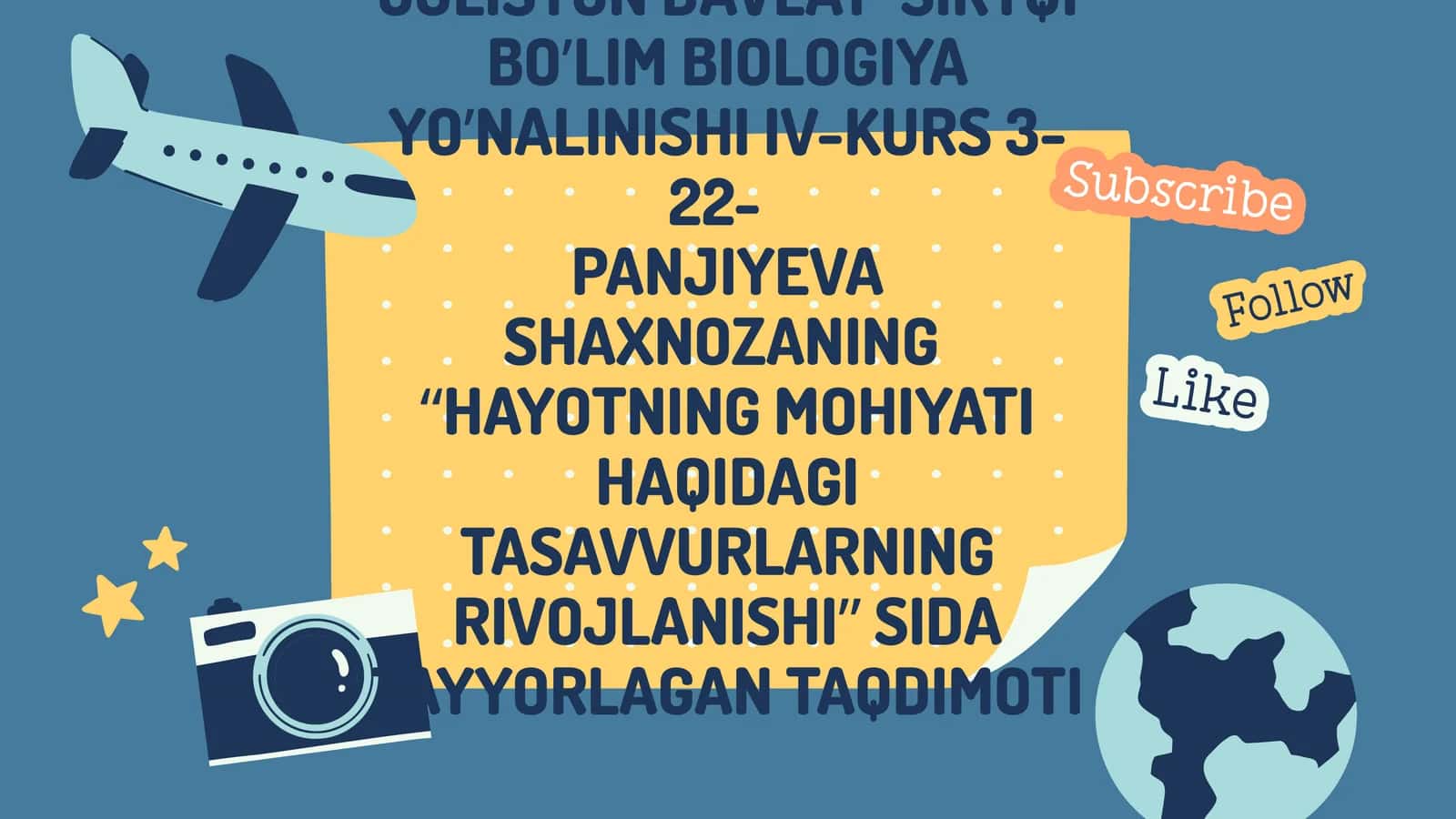 Hayotning Mohiyati Haqidagi Tasavvurlarning Rivojlanishi 1