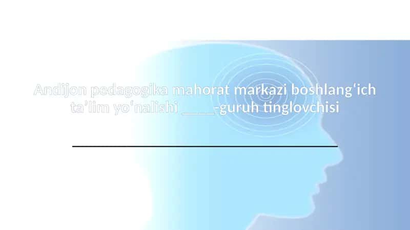 Boshlang'ich sinf o'quvchilarida yozuv malakasini rivojlantirish usullari 1