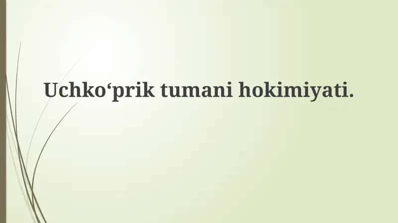 Uchko'prik tumani 1