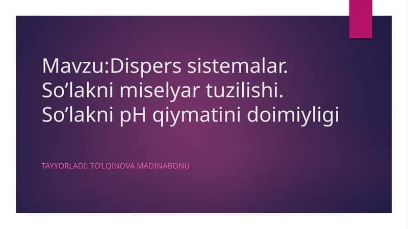 Disperssistemalar 1