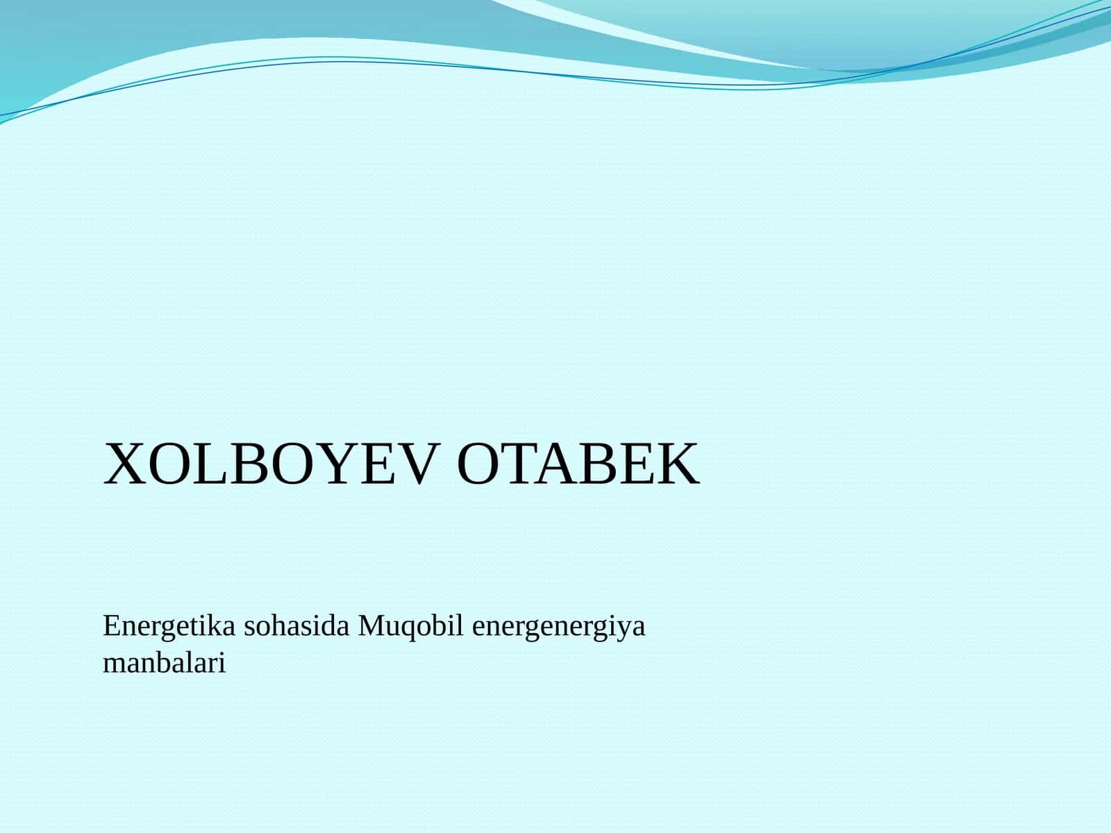 Elektr apparatlar 1