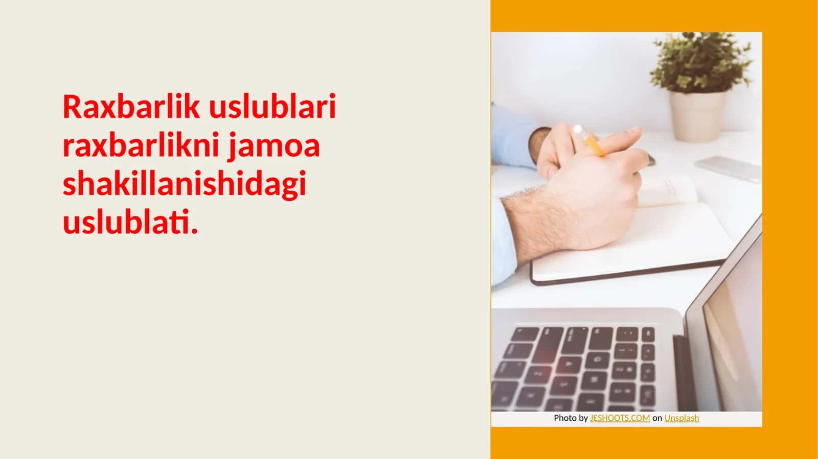 Raxbarlik Uslublari 1