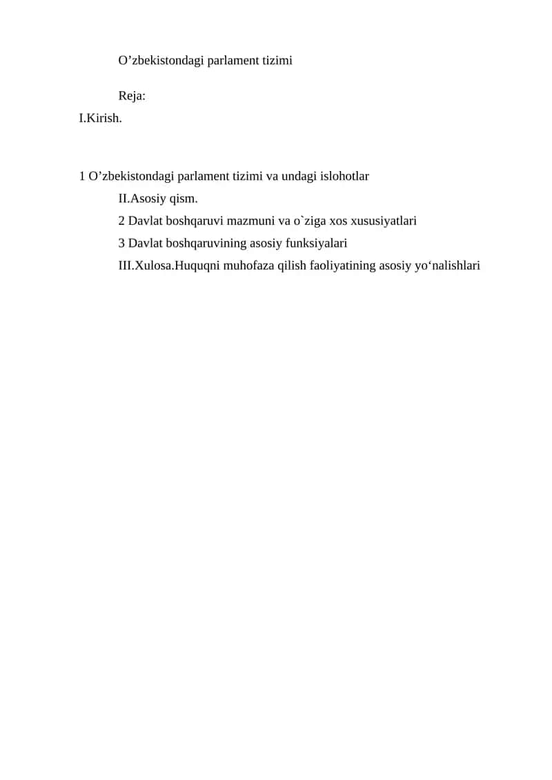 O’zbekistondagi parlament tizimi 1