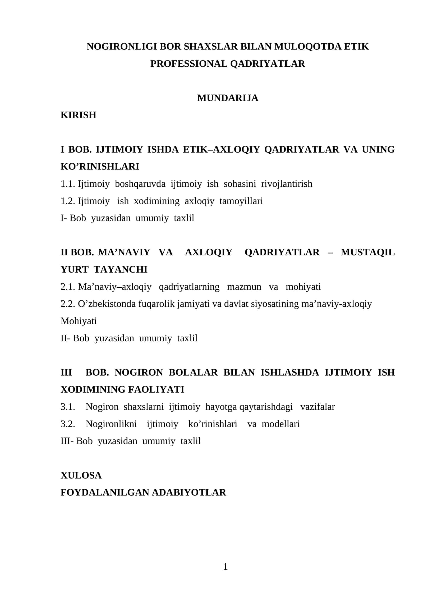 Nogironligi bor shaxslar bilan muloqotda etik professional qadriyatlar 1