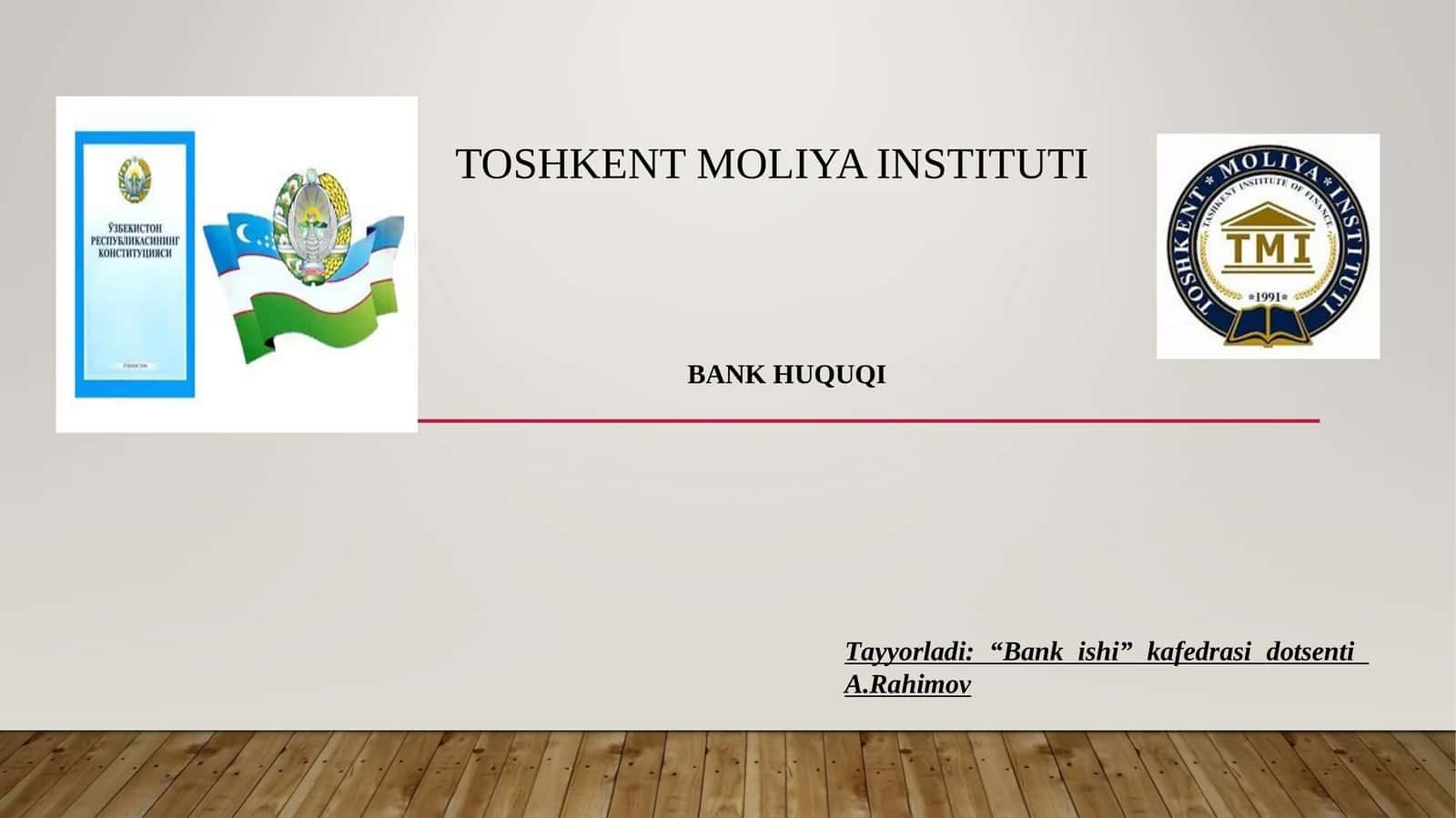 BANK HUQUQI 1
