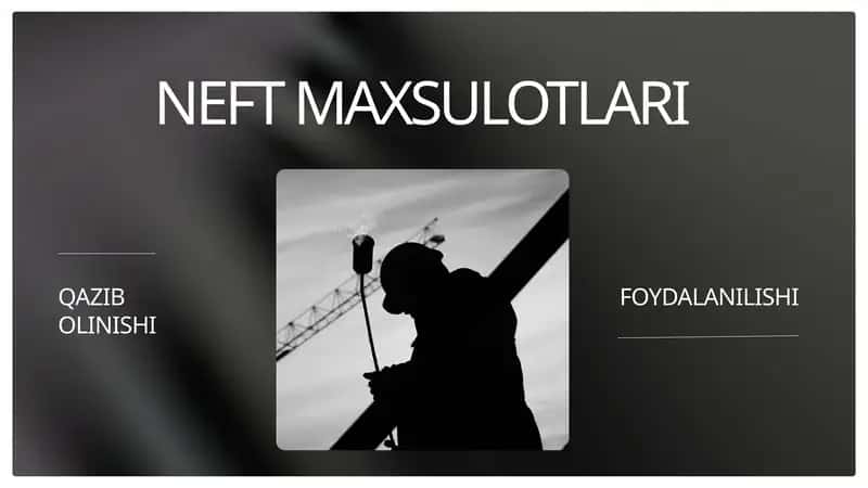 NEFT MAXSULOTLARI 1