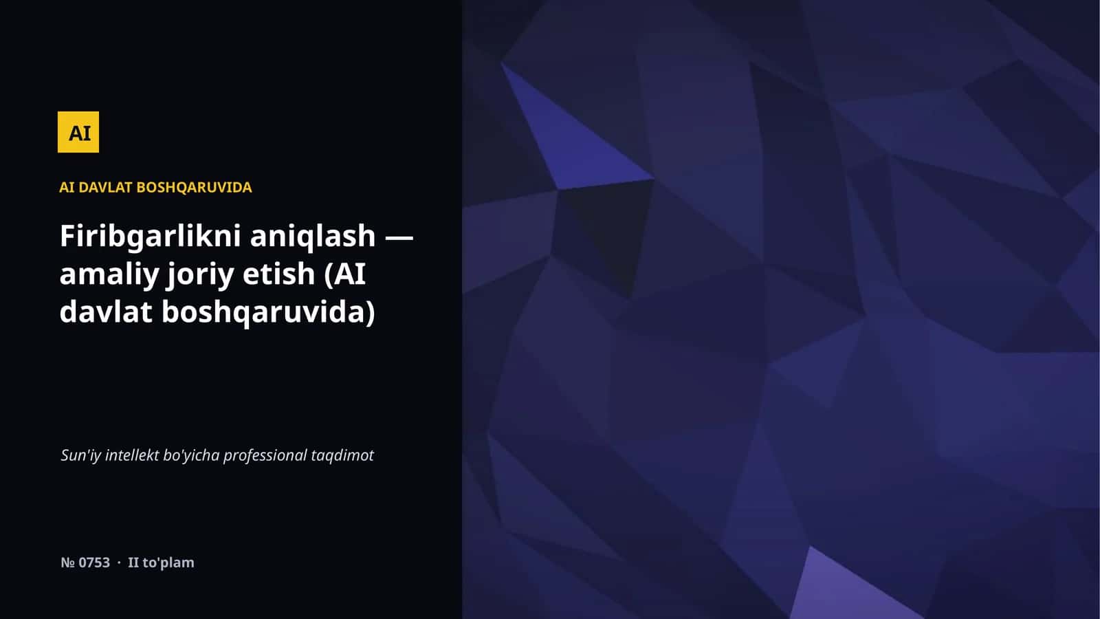 AI DAVLAT BOSHQARUVIDA 1