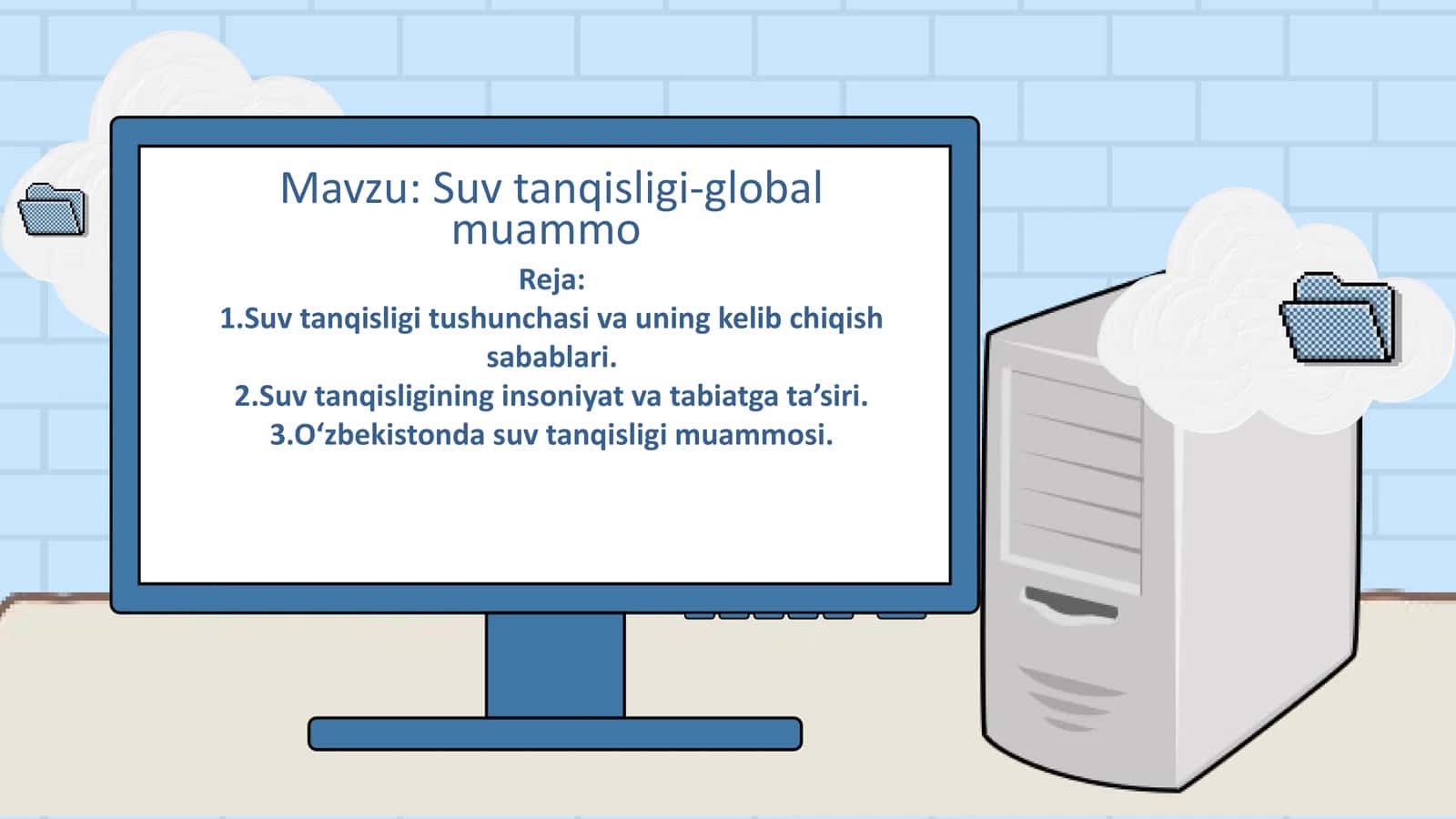 Suv tanqisligi-global muammo 1
