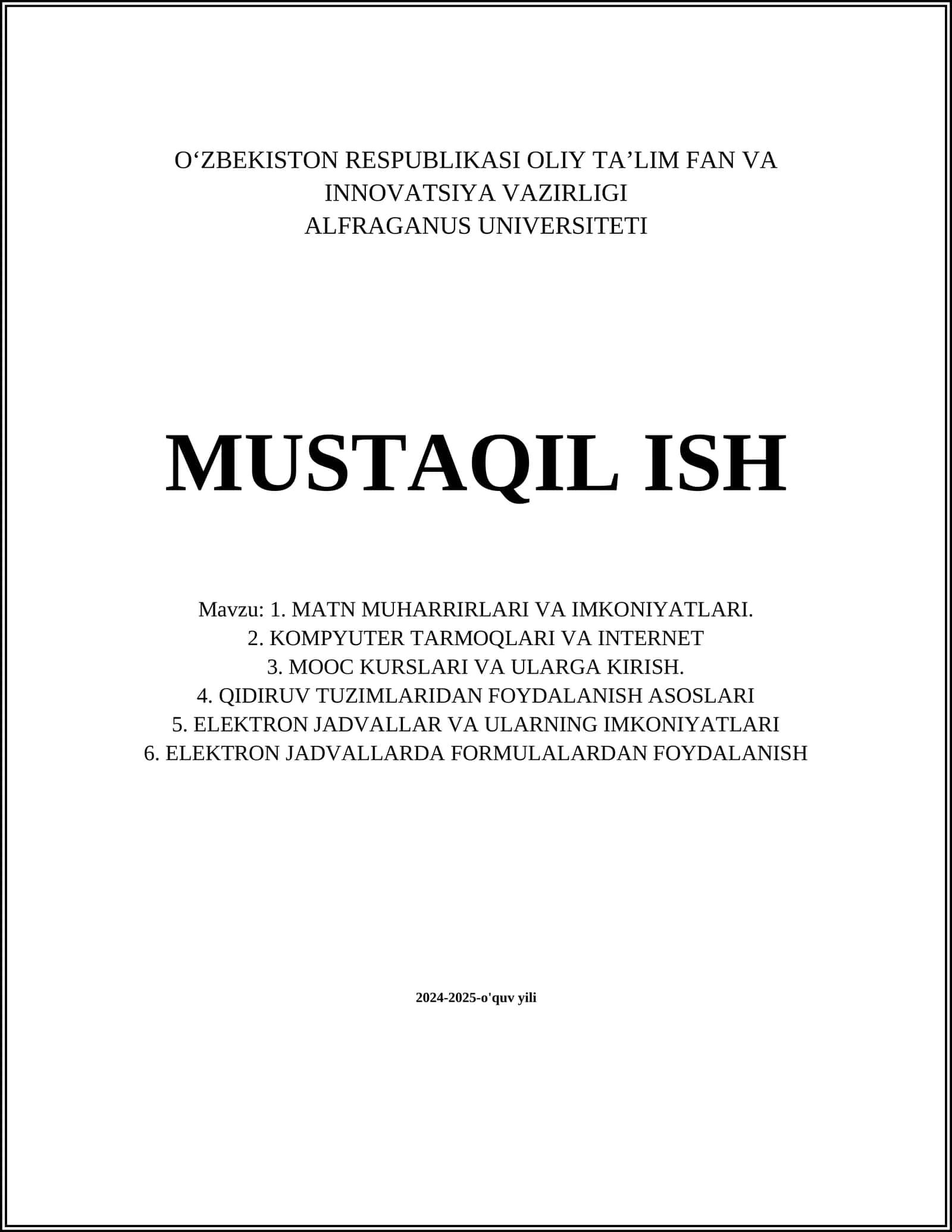 MATN MUHARRIRLARI VA IMKONIYATLARI 1