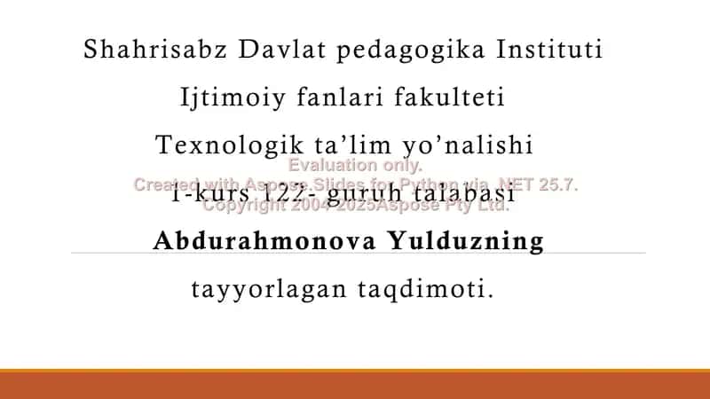 Zamonaviy axborot- kommunikatsiya texnologiyalari va ularning kasbiy faoliyatda didaktik imkoniyatlar 1