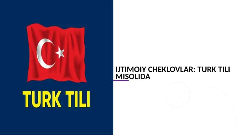 Turk tili xalqaro jahon tillaridan biriga aylana oladimi? tahlil 1