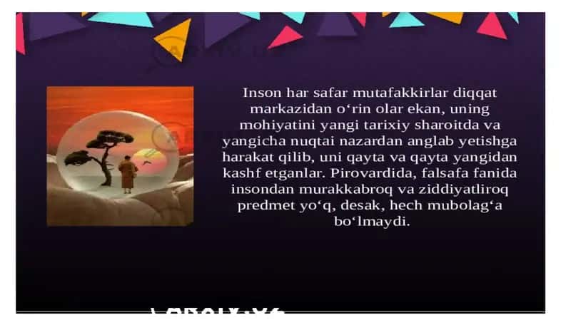 INSON FALSAFASI (FALSAFIY ANTROPOLOGIYA) 1