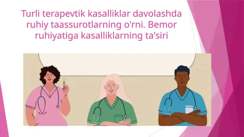 bemor ruhiyatiga kasalliklarning ta'siri 1