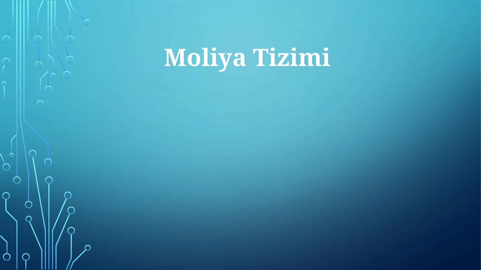 Moliya Tizimi 1