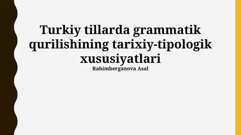 Olmoshlarning morfologik tuzilishi 1