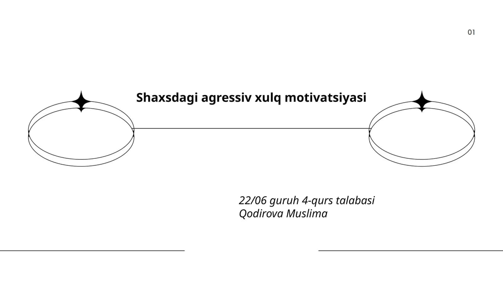 Agressiv xulq motivatsiyasi 1