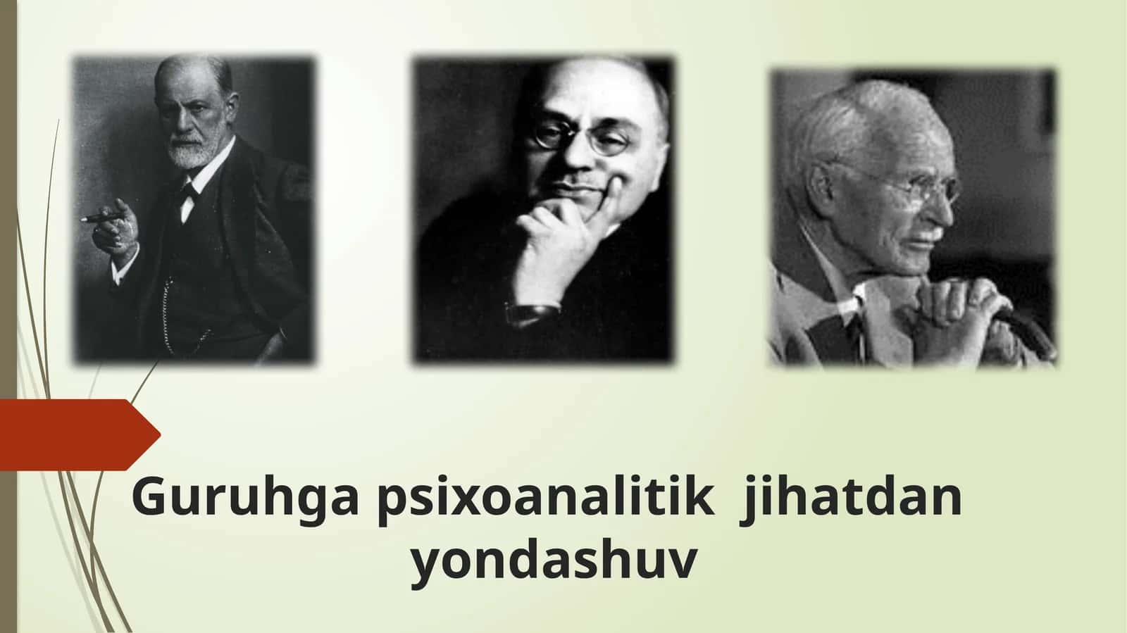 Guruhga psixoanalitik jihatdan yondashuv 1