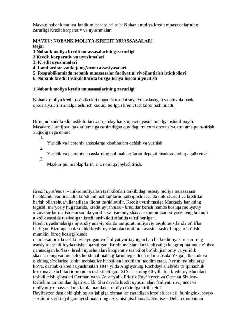 Nobank moliya-kredit muassasalari 1