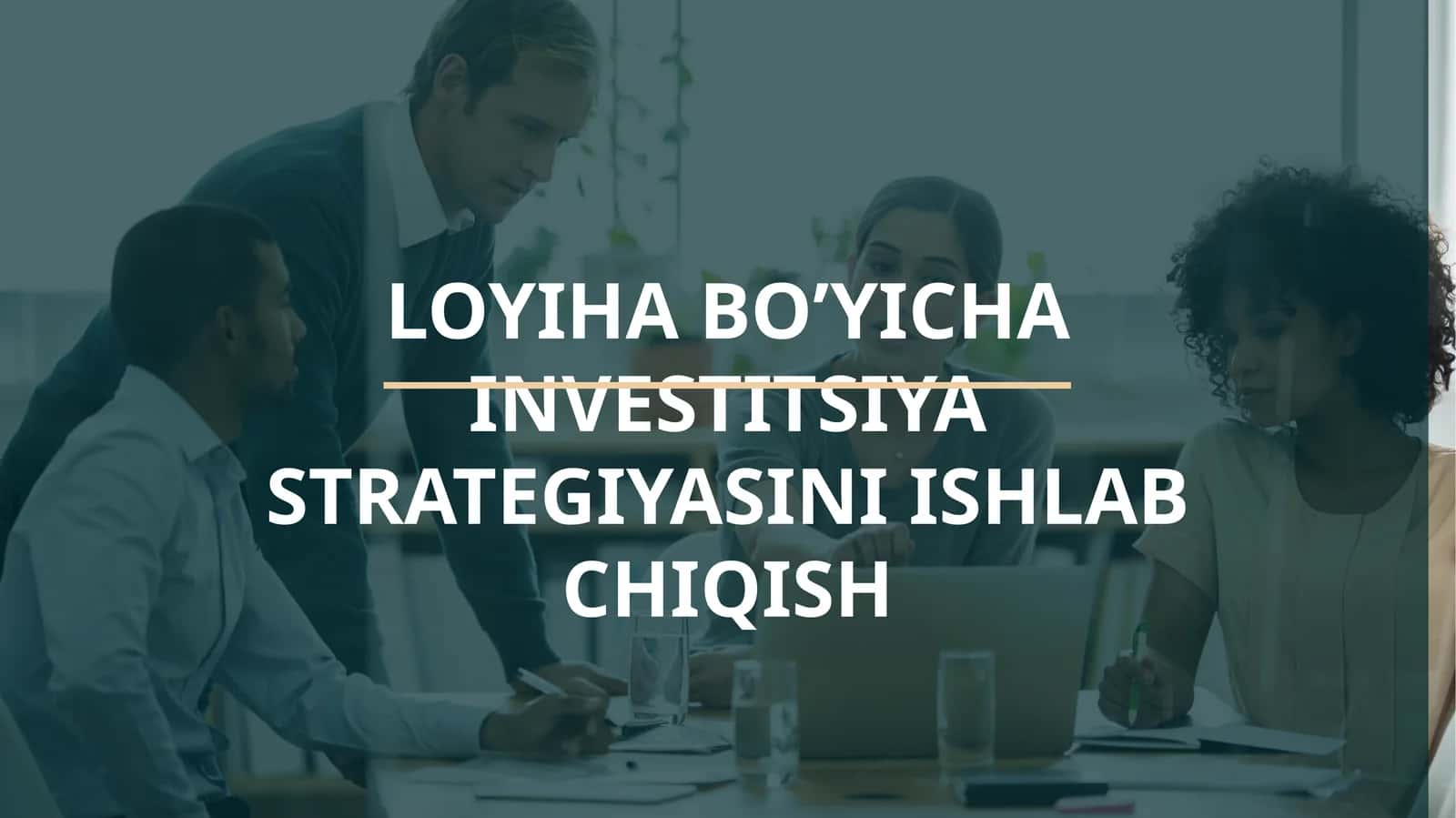 INVESTITSIYA STRATEGIYASI 1