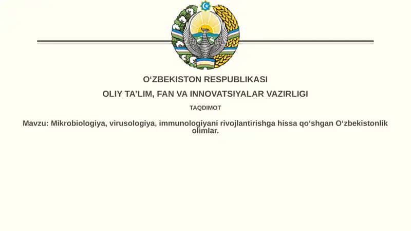 Mikrobiologiya, virusologiya, immunologiya 1