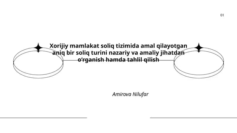 AQShda federal daromad solig‘i (individual income tax)ni nazariy va amaliy jihatdan o‘rganish hamda tahlil qilish 1