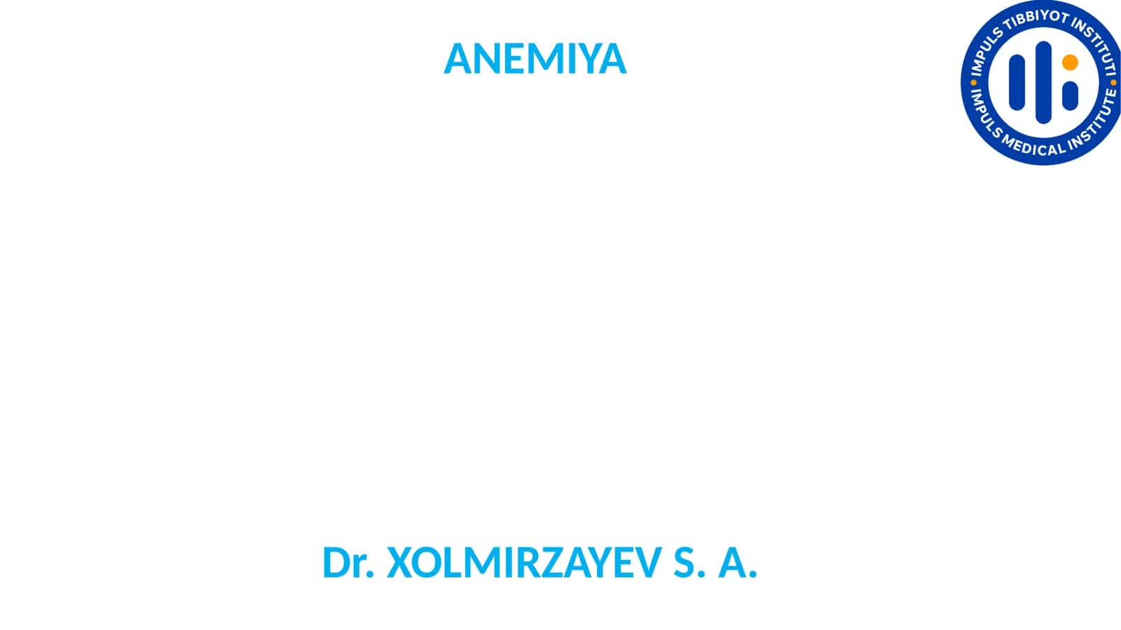 ANEMIYA 1