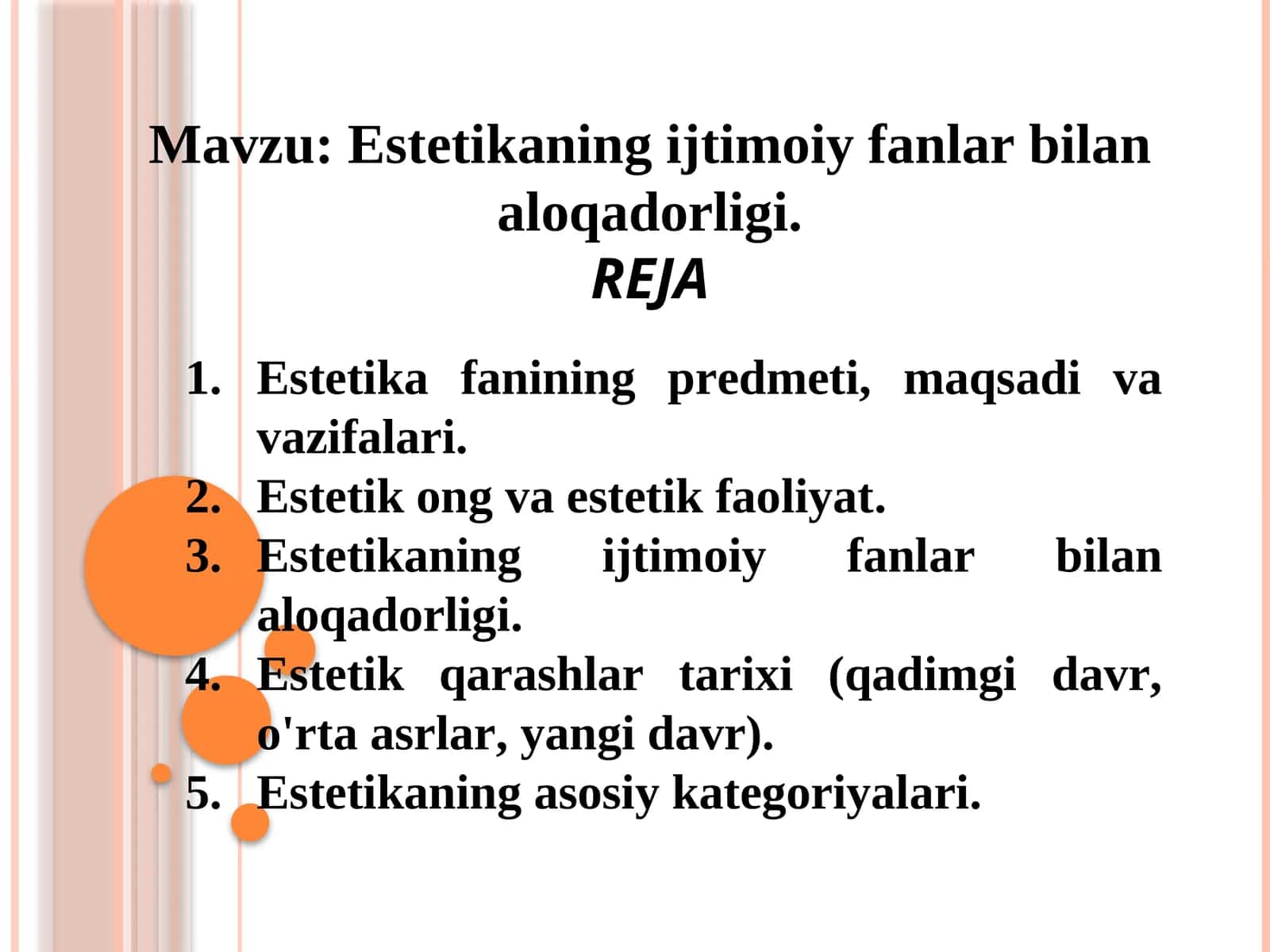 Estеtikаning ijtimоiy fаnlаr bilаn аlоqаdоrligi 1