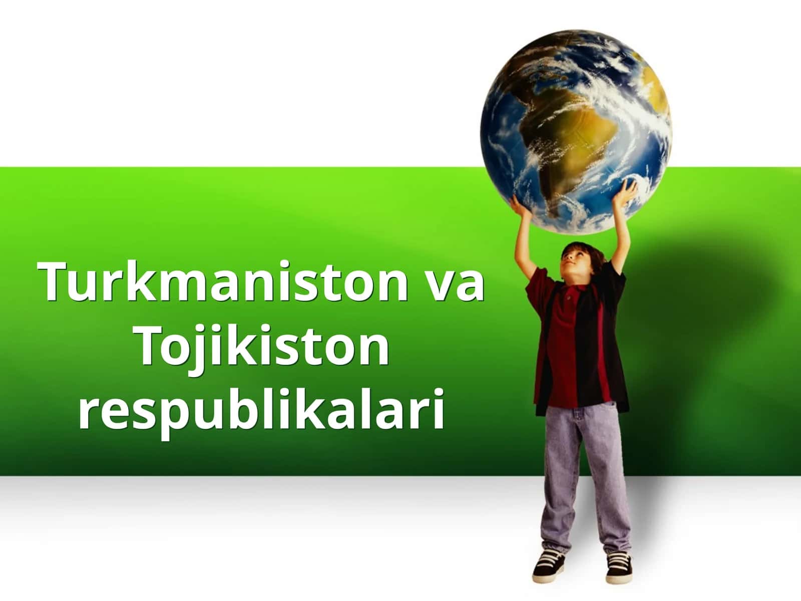 Turkmaniston va Tojikiston Respublikalari 1