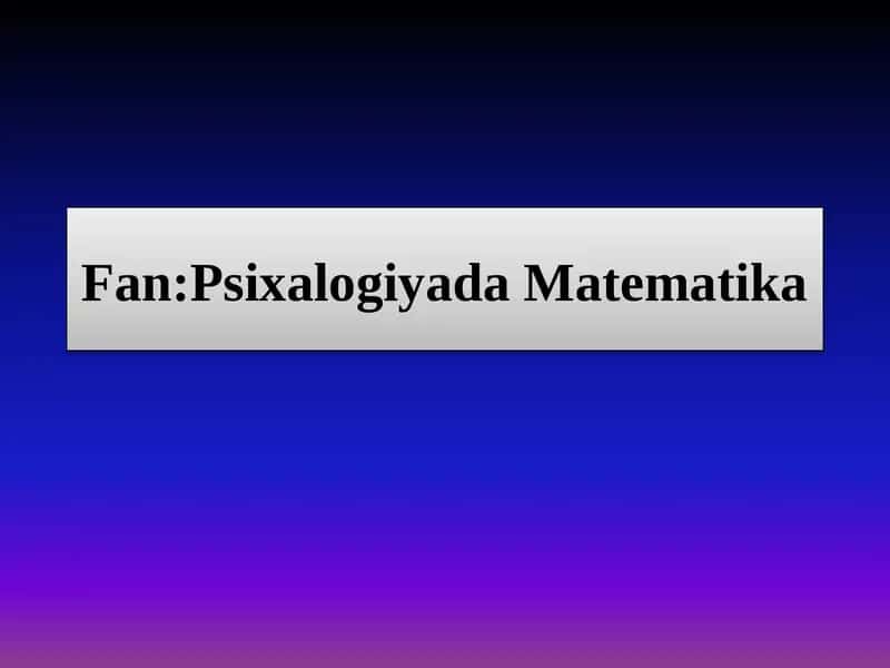 Mavzu:Turli ko‘rinishda berilgan funksiya grafiklarini analitik chizish. 1