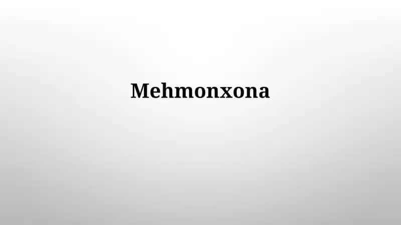 Mehmonxona 1
