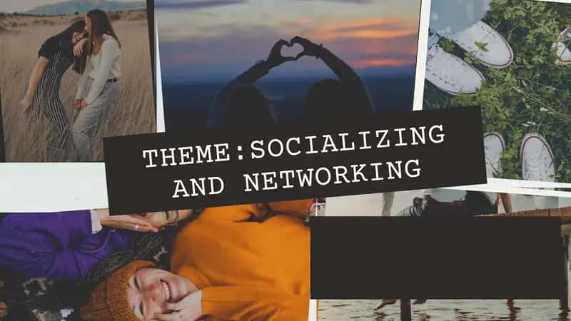 Socializing and networking 1