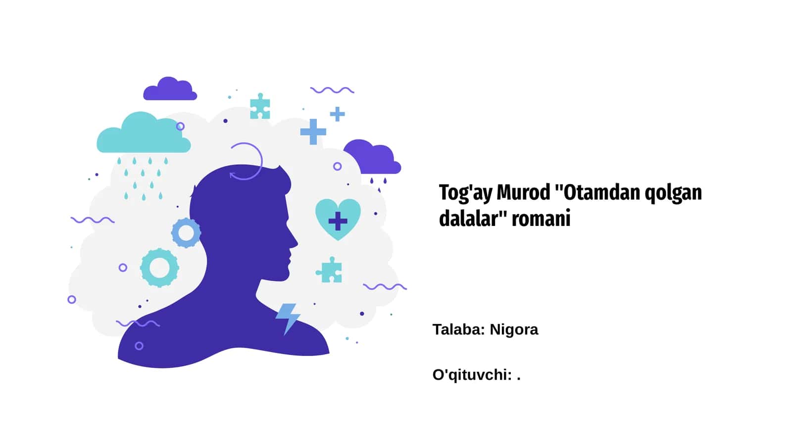"Otamdan qolgan dalalar" romani 1