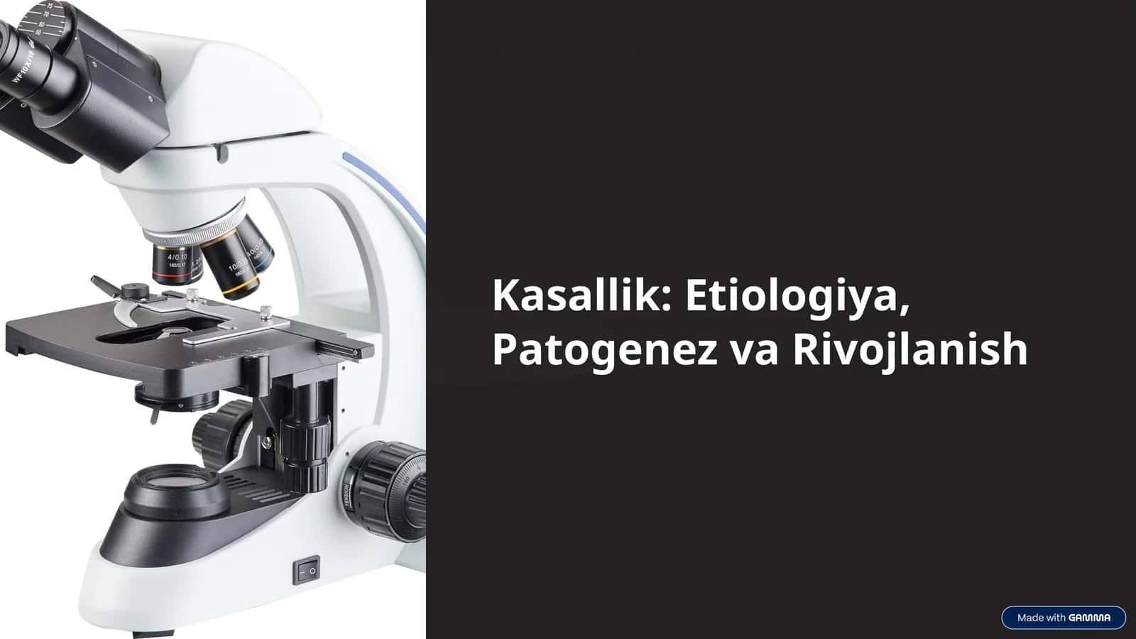 Kasallik: Etiologiya, Patogenez va Rivojlanish 1