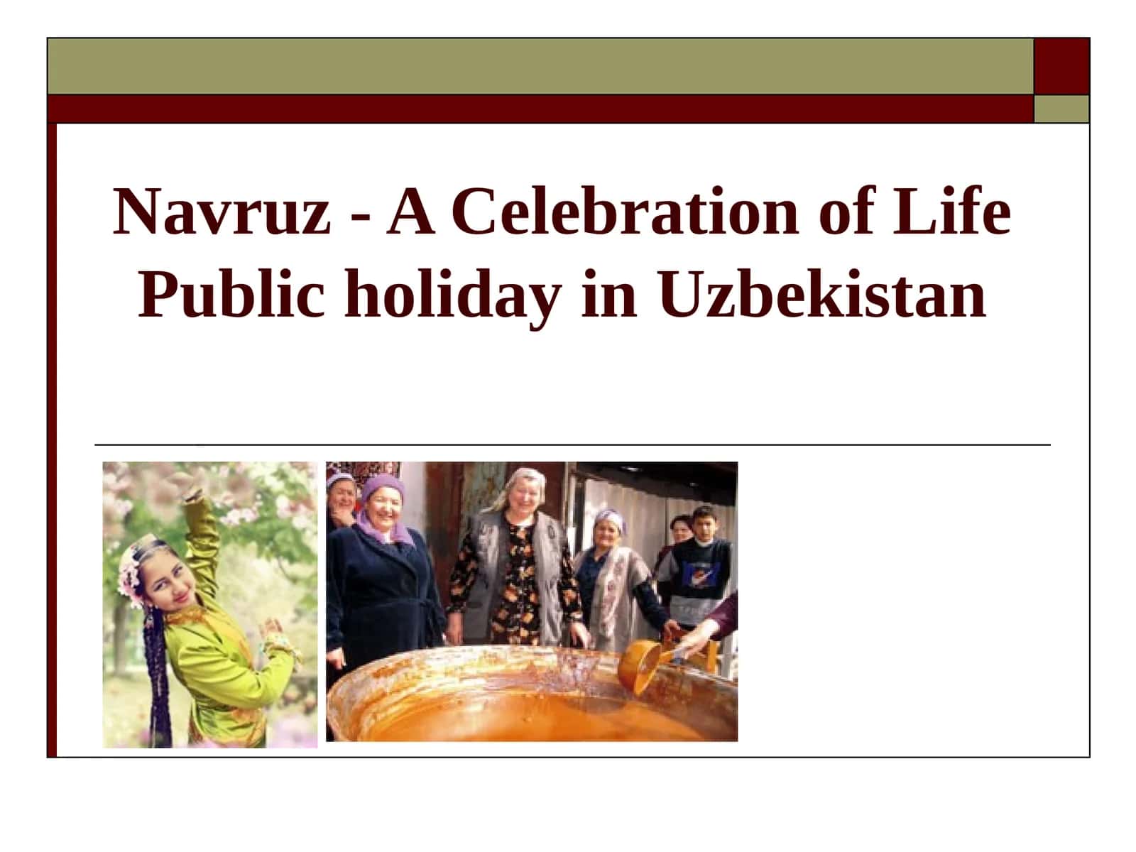 Navruz - A Celebration of Life Public holiday in Uzbekistan 1
