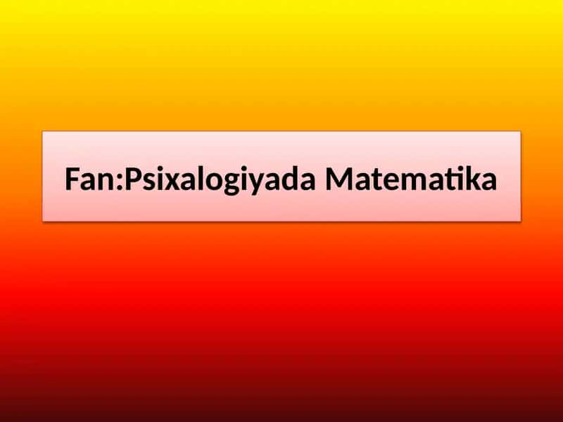 Mavzu:Turli matematik dasturlar yordamida berilgan funksiya grafiklarini analitik chizish 1