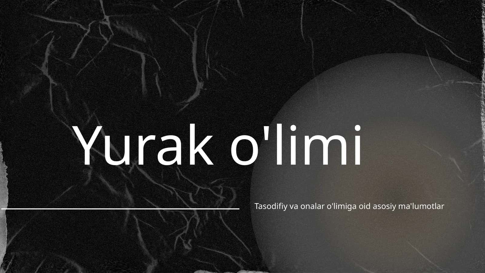 Tasodifiy yurak o'limi Ta'rif va epidemiologiya 1