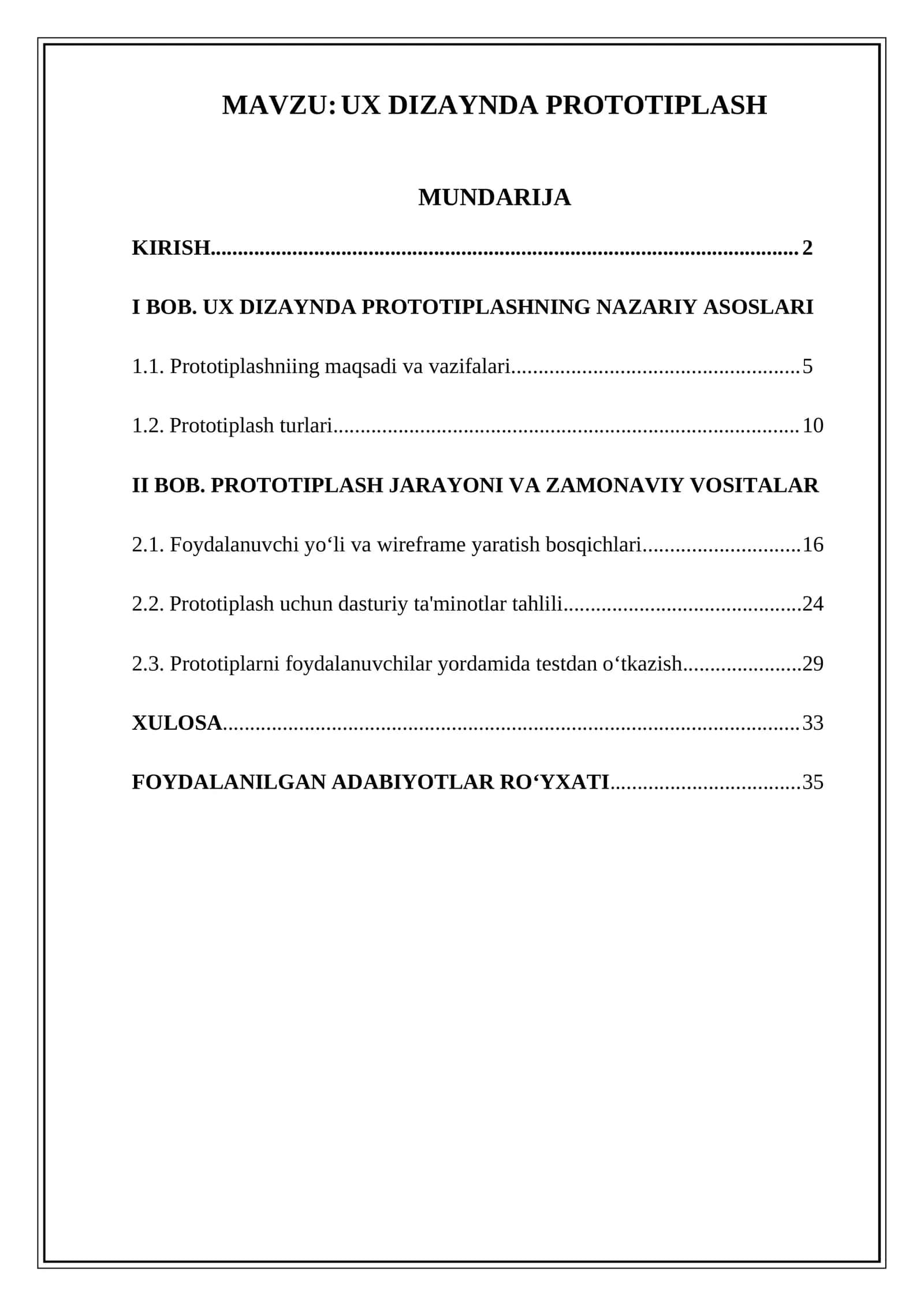 UX DIZAYNDA PROTOTIPLASH 1