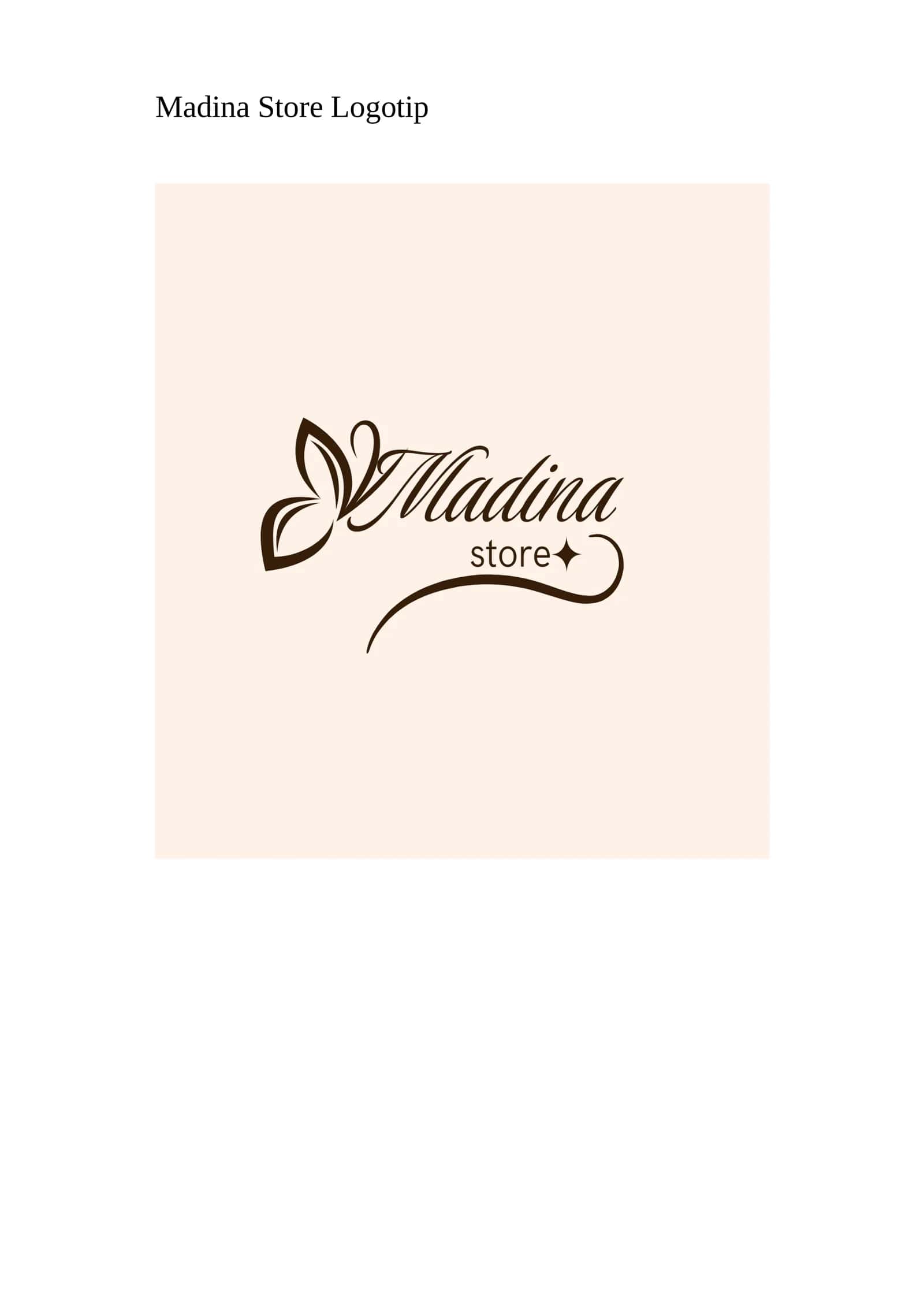 Madina Store Logotip 1