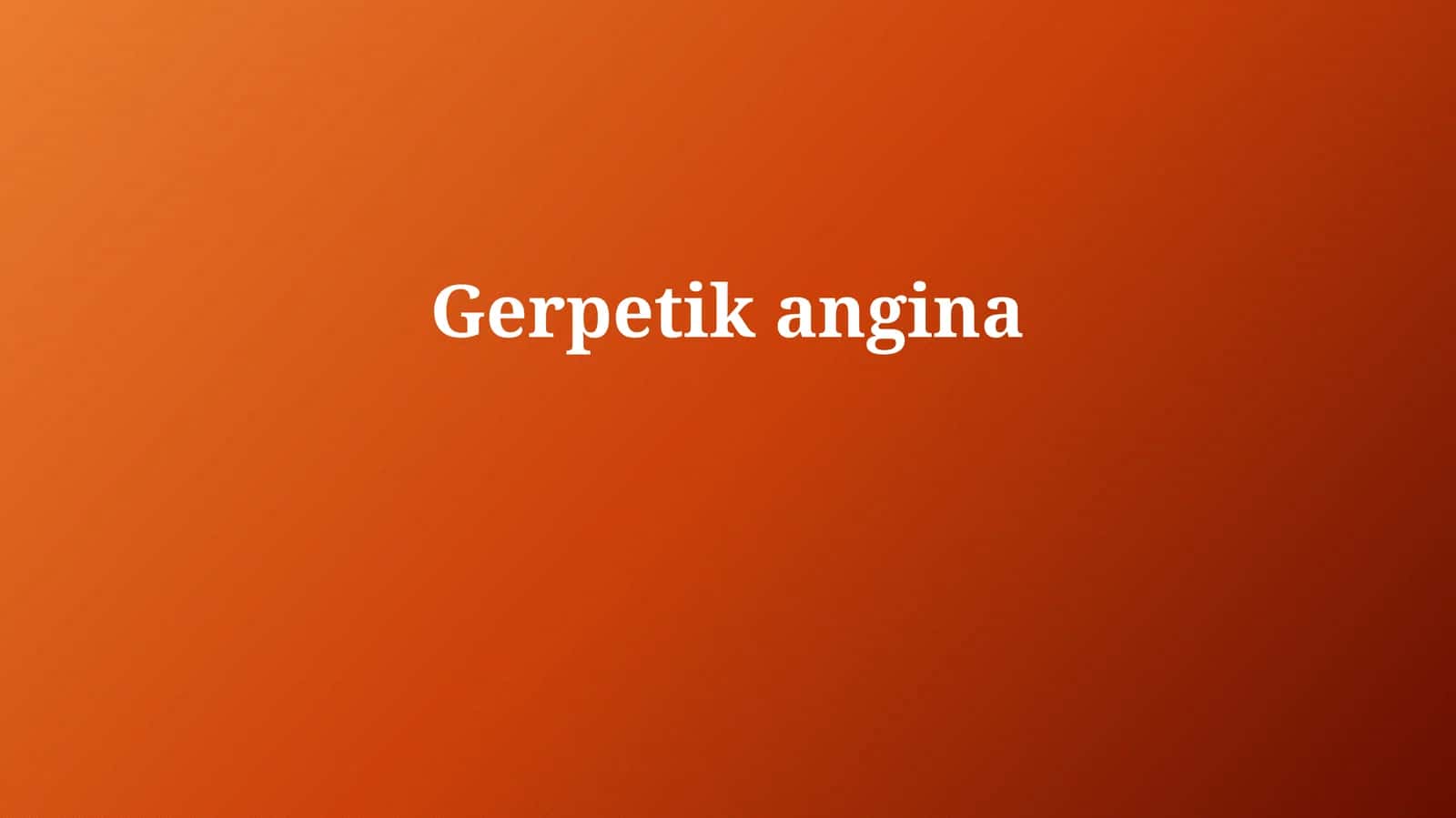 Gerpetikangina 1