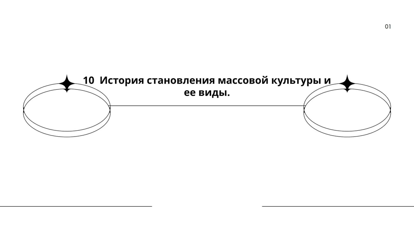 История становления массовой культуры и ее виды 1