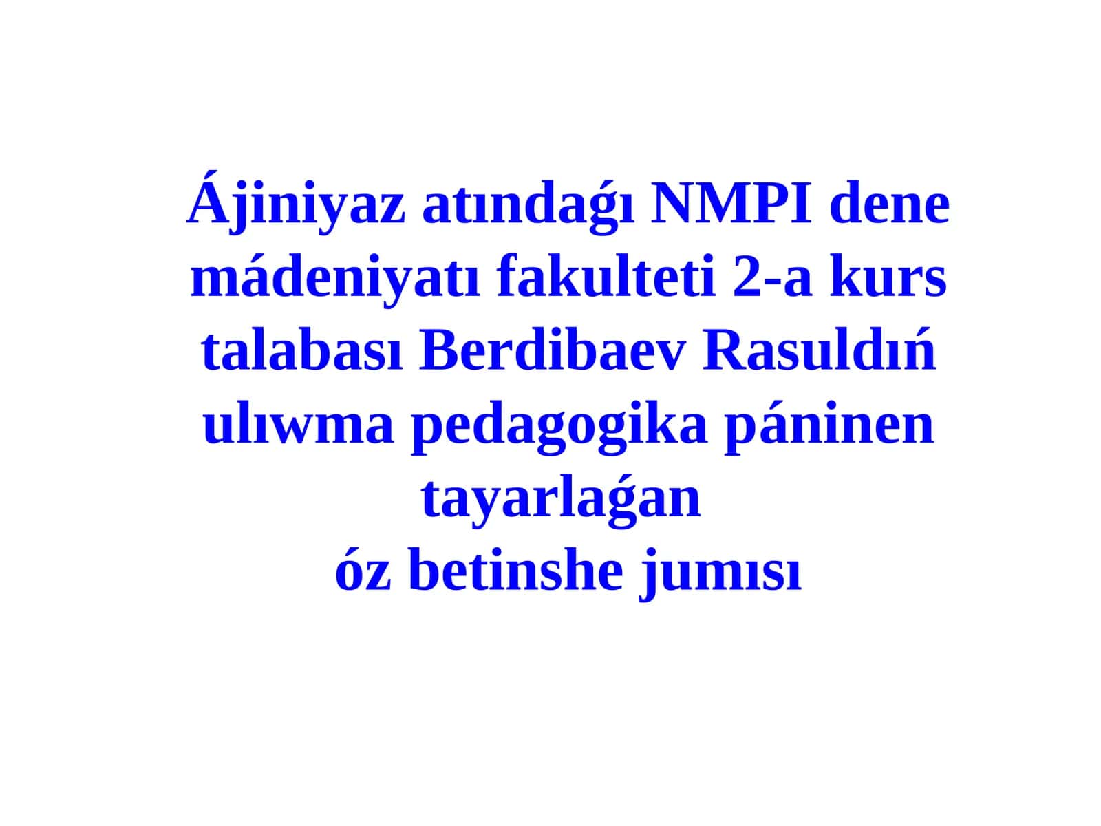 Yan Amos Komenskiydiń pedagogikalıq sisteması 1