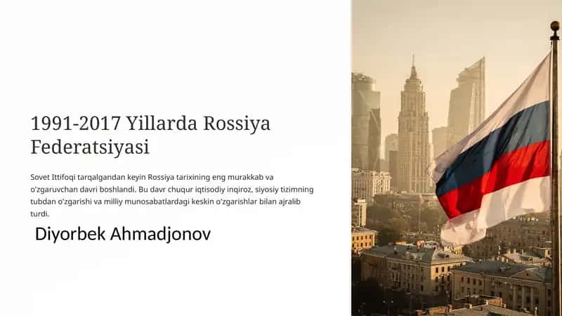 Iqtisodiy Islohotlar: Og'ir Boshlang'ich 1