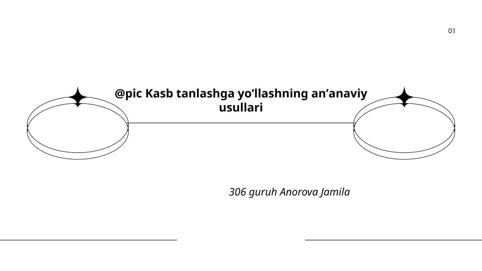 Kasb tanlashga yoʻllashning anʼanaviy usullari 1
