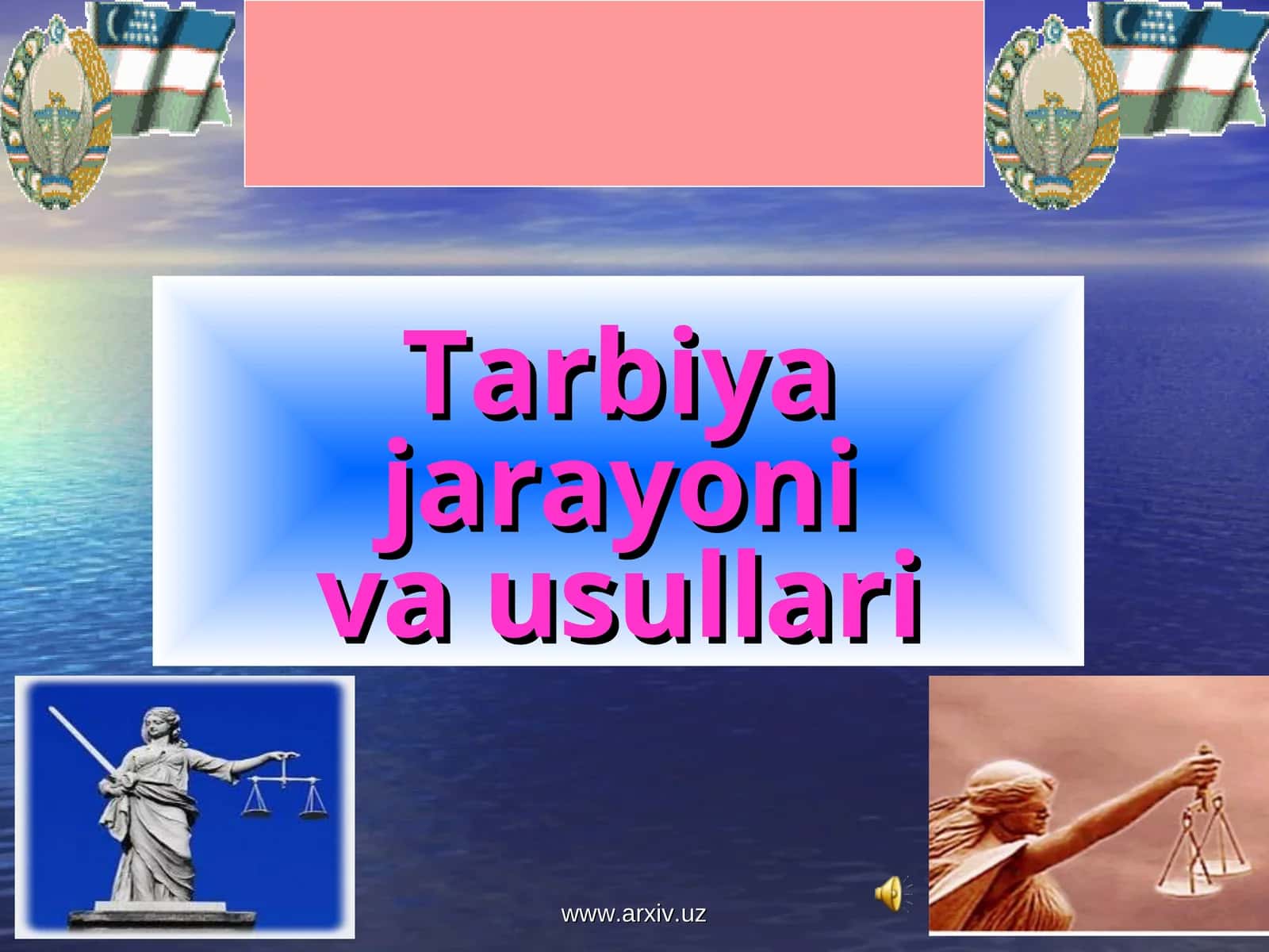 TARBIYA JARAYONIVA USULLARI 1