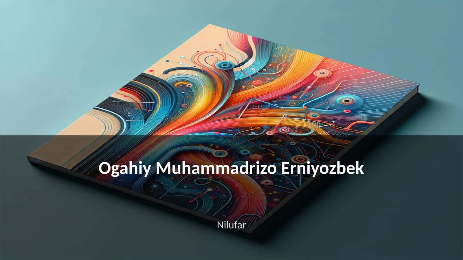 Ogahiy Muhammadrizo Erniyozbek 1