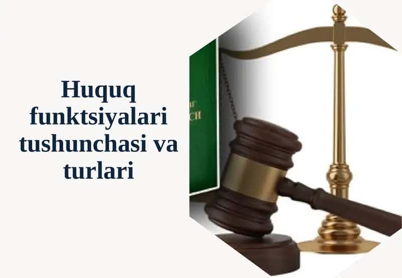 Huquqfunktsiyalaritushunchasivaturlari 1