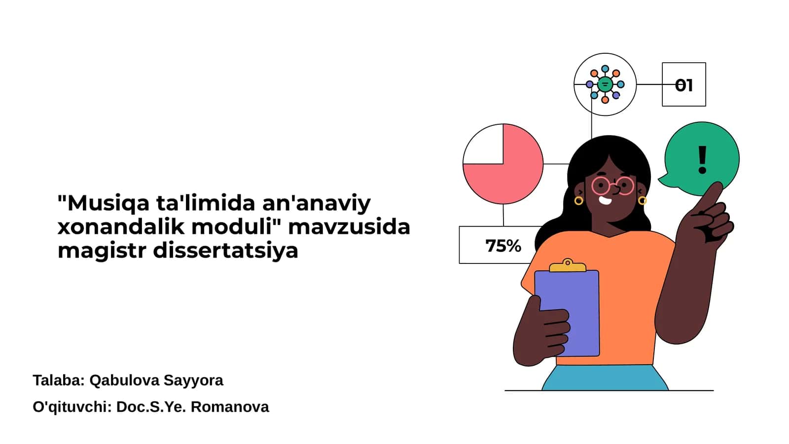 Musiqa ta'limida an'anaviy xonandalik moduli 1
