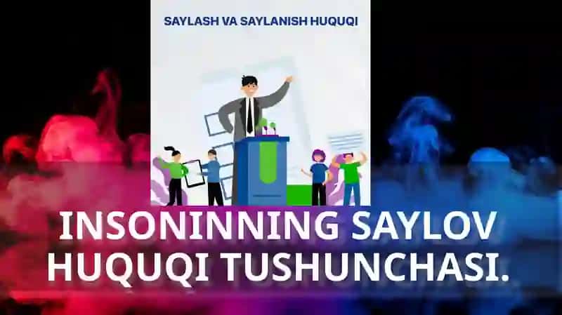 INSONINNING SAYLOV HUQUQI TUSHUNCHASI
